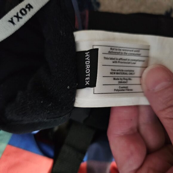 Roxy Women's Hydratex Snow Gloves - Size Medium Multicolor - Picture 6 of 9